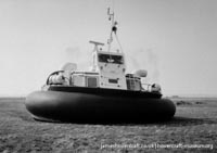 AP1-88 hovercraft during trial flights